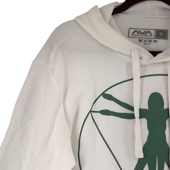 Angels & Airwaves AVA Womens Size M Lifeforms Pullover Hoodie Currant Sweatshirt - Picture 6 of 16